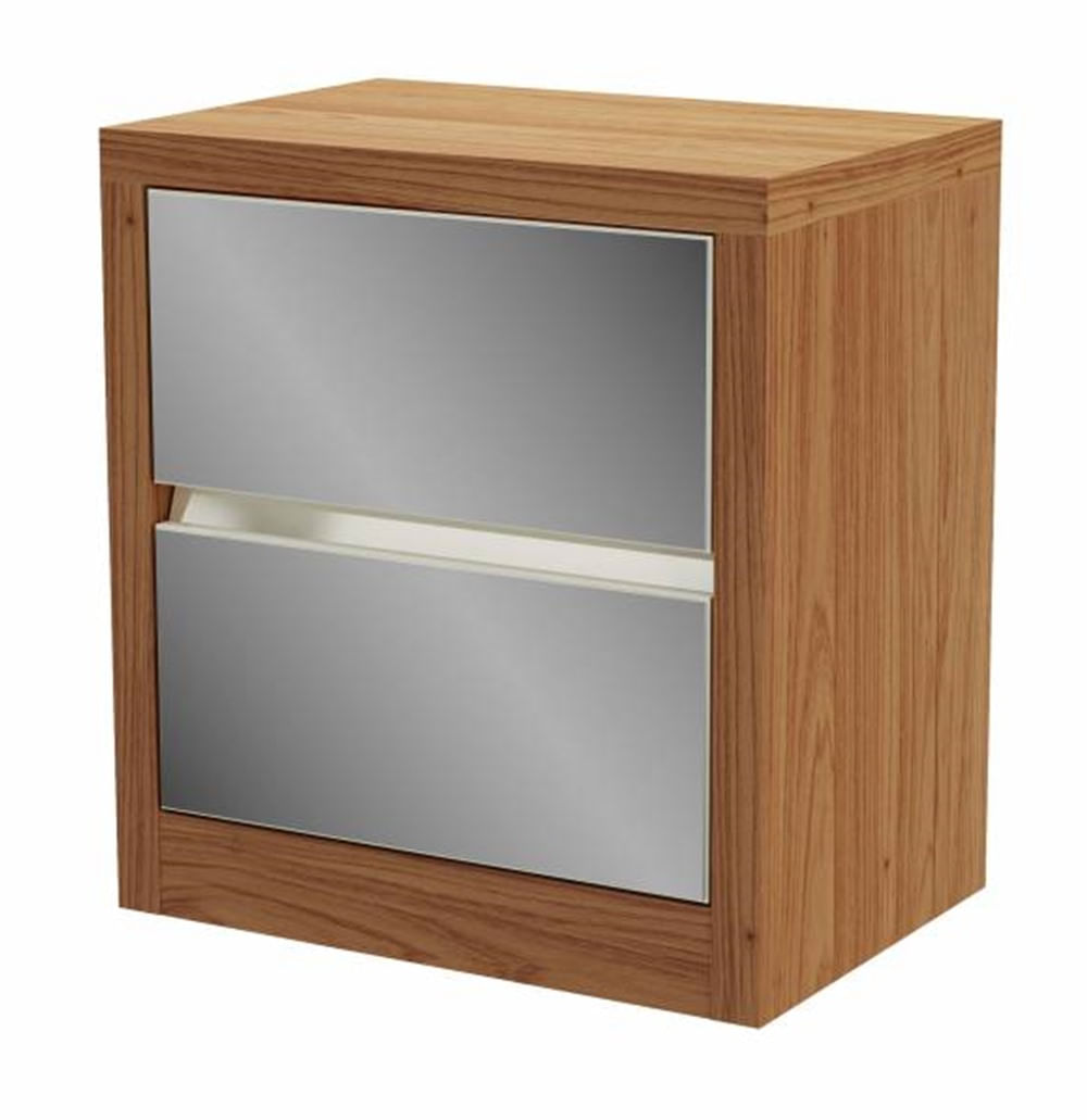 Mesa-de-Cabeceira-Dynamo-com-2-Gavetas-Espelhadas-cor-Freijo-com-Off-White---56154