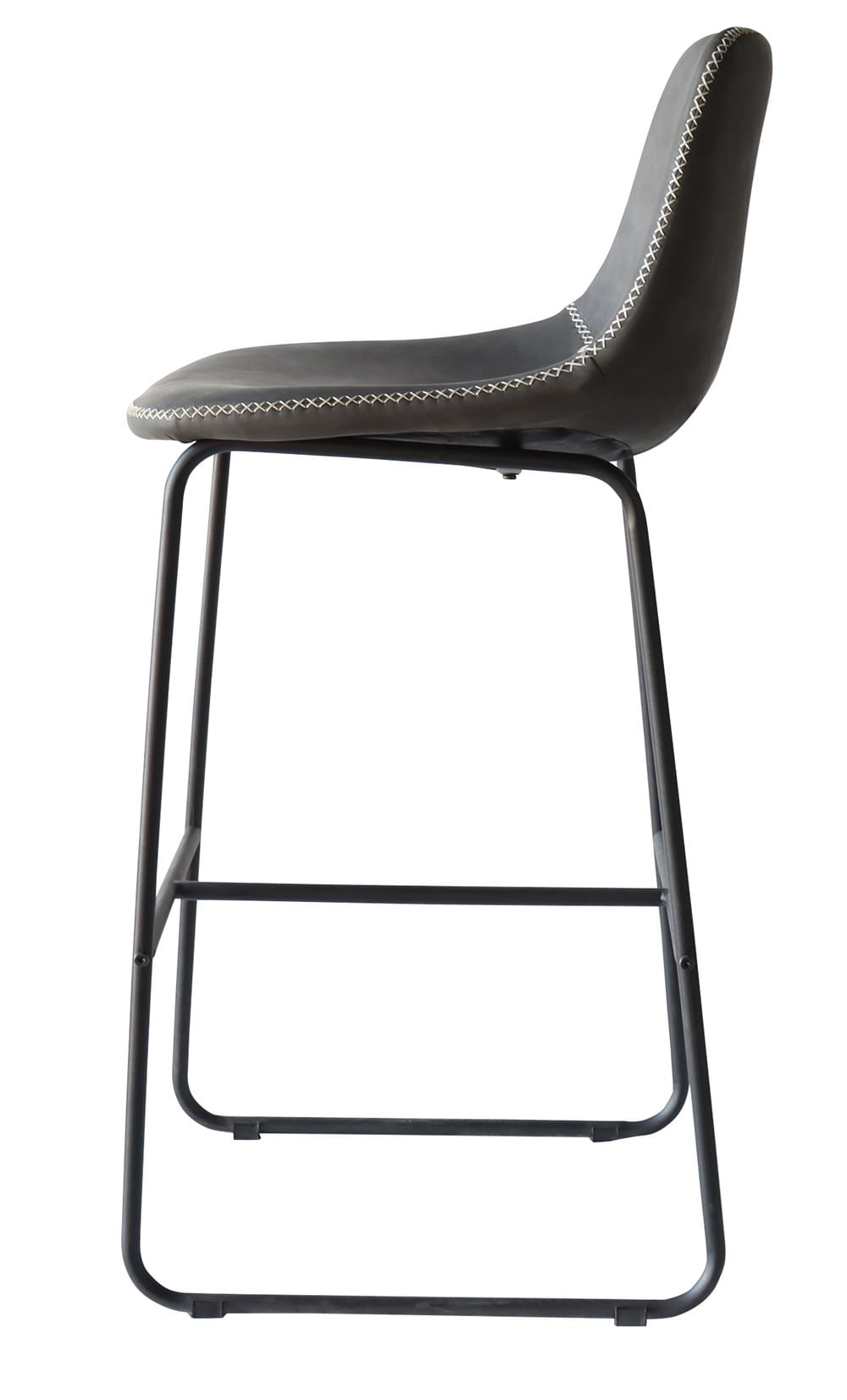 Banqueta-Oxford-Couro-Ecologico-Cinza-Vintage-com-Base-Aco-106-cm---61205