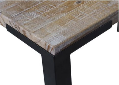 Escrivaninha Broadway Tampo DriftWood Base Grafite 120cm - 46478