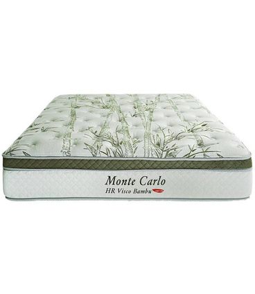 Colchão Casal Monte Carlo HR Visco Bambu 138x188x33 - 61851