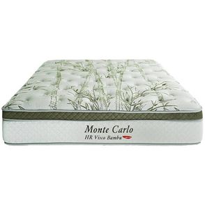 Colchão Casal Monte Carlo HR Visco Bambu 128x188x33 - 61853