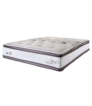Colchão Casal Crystal Tecido Malha 158x198x35 - 61856
