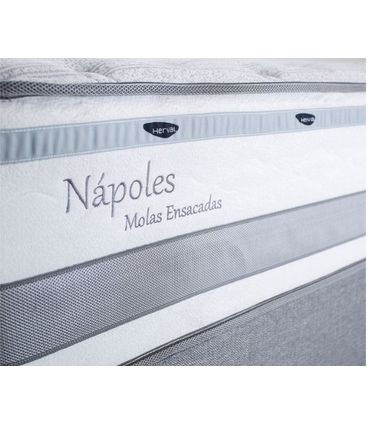 Colchão Casal Nápoles Tecido Malha 138x188x34 - 61866