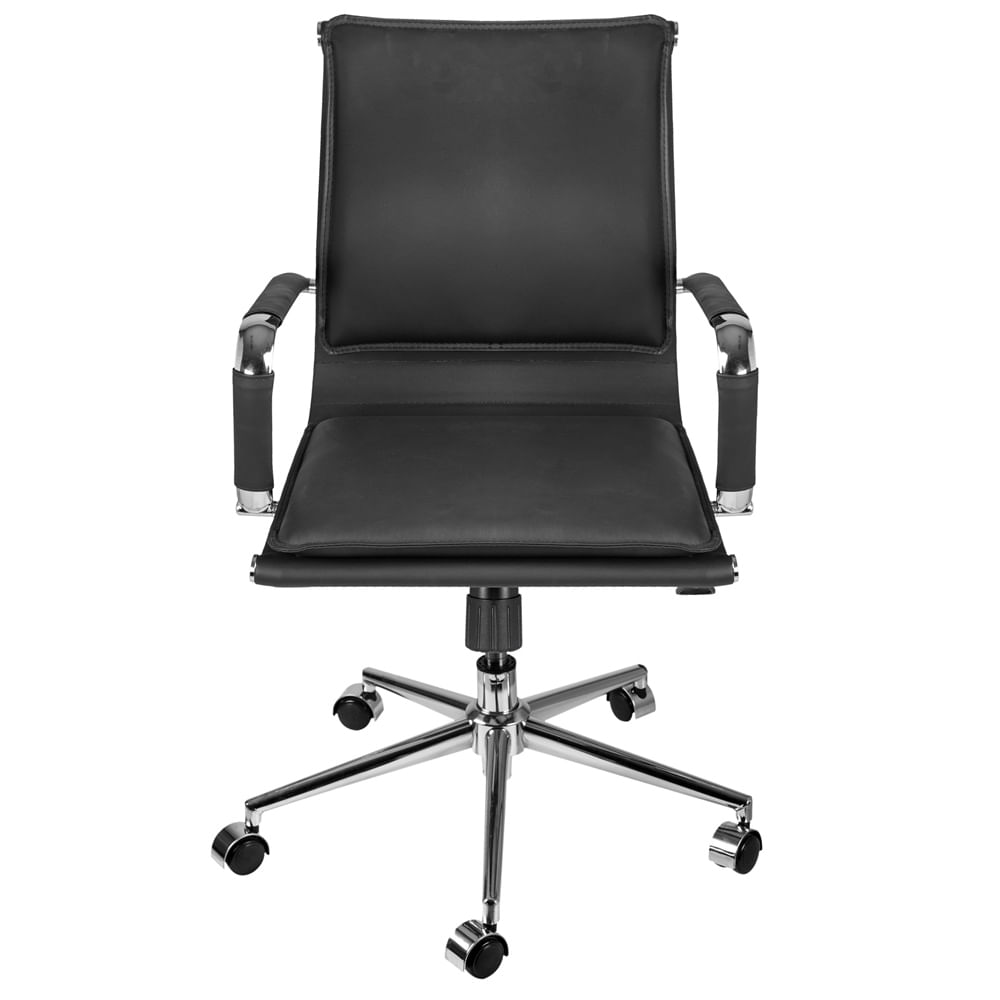 Cadeira-Office-Eames-Baixa-Assento-Courino-Preto-com-Base-Cromada---61926