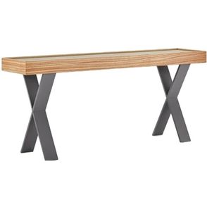 Aparador Sorotov Base Grafite Tampo Espelhado 160cm - 62094