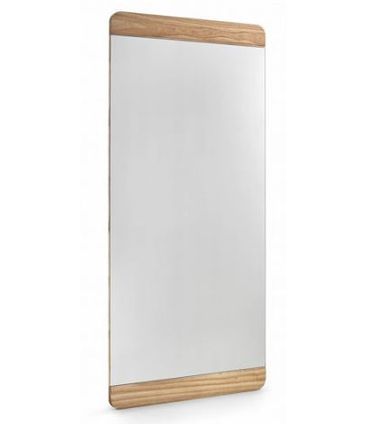 Espelho Brief Prata Moldura Teca 200cm - 62316