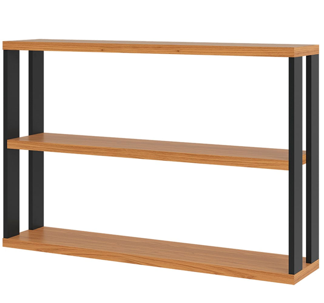 Nicho-Retangular-Cleveland-cor-Freijo-com-Preto-Fosco-90-cm---62306