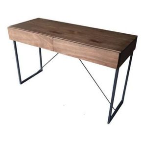 Aparador Haven Tampo Imbuia Base Preta 140cm - 62421