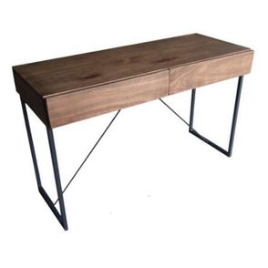 Aparador Haven Tampo Imbuia Base Preta 140cm - 62421