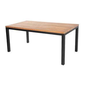 Mesa Jantar Philae Tampo Mel Base Preta 200cm - 62517