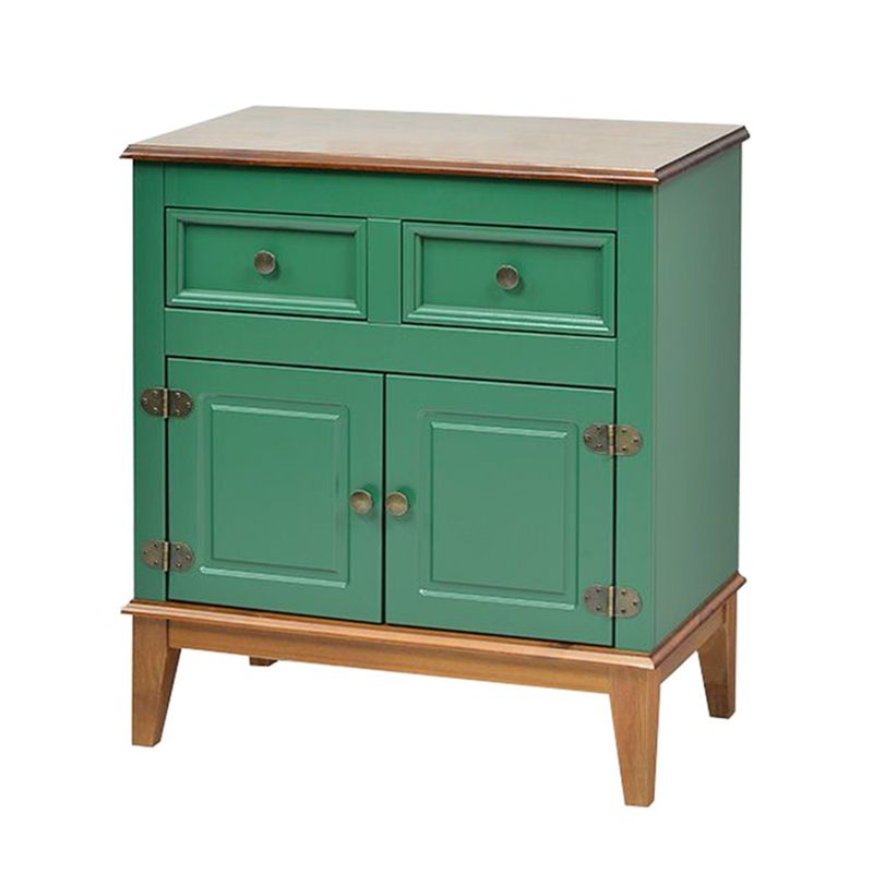 BalcaoMagaliVerde2Portas2GavetasBaseAmendoa74cm58732