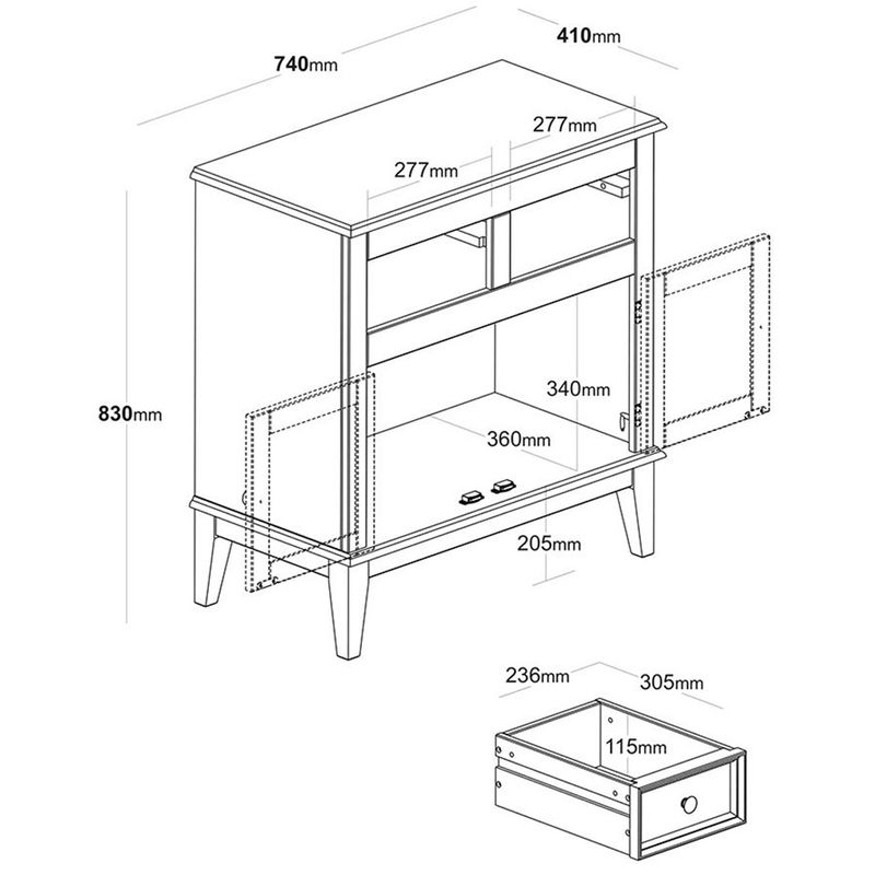 BalcaoMagaliVerde2Portas2GavetasBaseAmendoa74cm58732