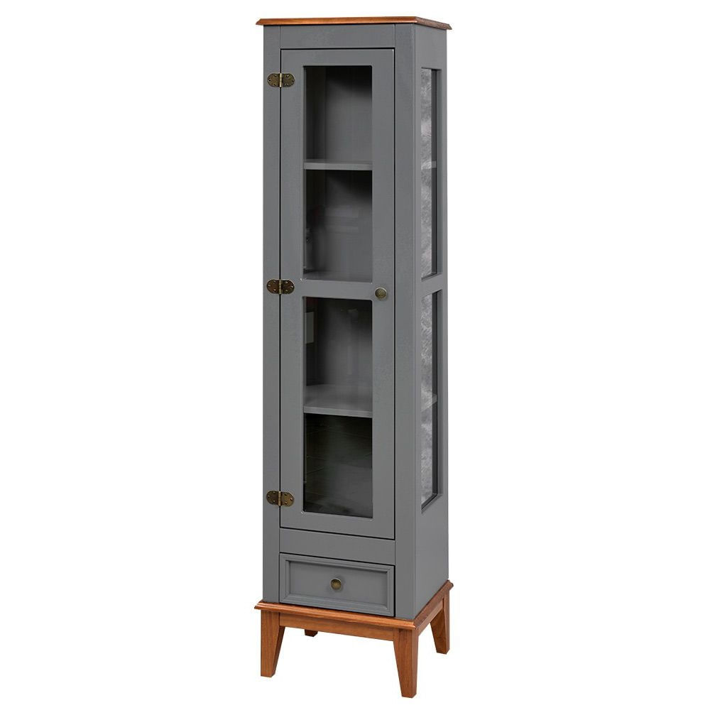 Cristaleira-Remy-Cinza-1-Porta-1-Gaveta-Base-Amendoa-180cm---58756