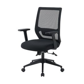 Cadeira Genebra Diretor Preta Regulável 108cm - 62565