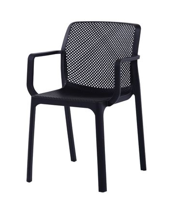 Cadeira Sardenha Preta Polipropileno 84cm - 62605