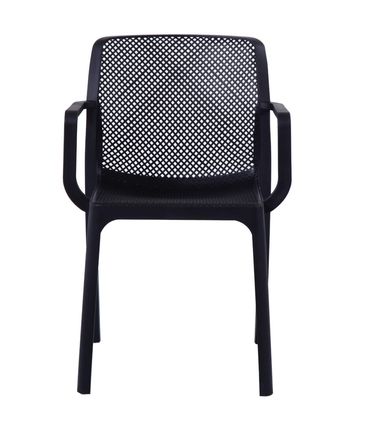 Cadeira Sardenha Preta Polipropileno 84cm - 62605