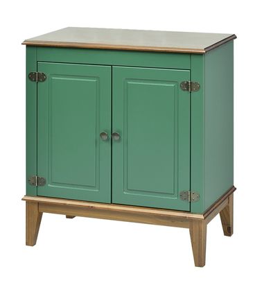 Buffet Antoine 2 Portas cor Verde e Amendoa 83cm - 62622