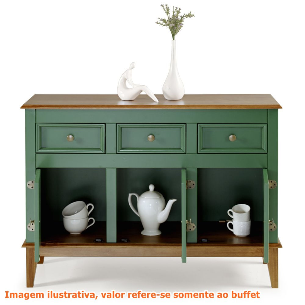 Buffet-Antoine-3-Portas-e-3-Gavetas-cor-Verde-com-Amendoa-114-cm---62641