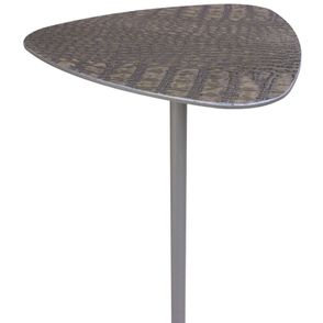 Mesa Apoio Jasmine MediaTampo Croco Fendi Base Fendi 53cm - 62654