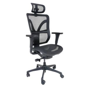 Cadeira Office Darix Giratória Tela Preta Base Piramildal 109cm - 62720