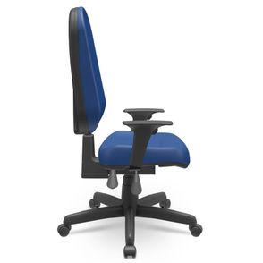 Cadeira Office Operativa Plus Presidente Azul 93cm - 62725