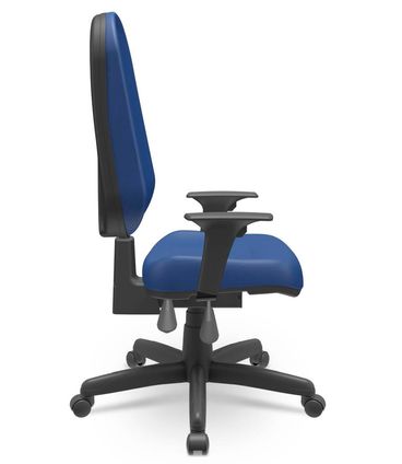 Cadeira Office Operativa Plus Presidente Azul 93cm - 62725