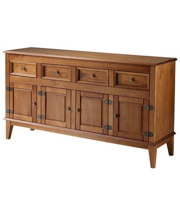 Buffet Antoine 4 Portas e 4 Gavetas cor Amendoa 149 cm - 62682