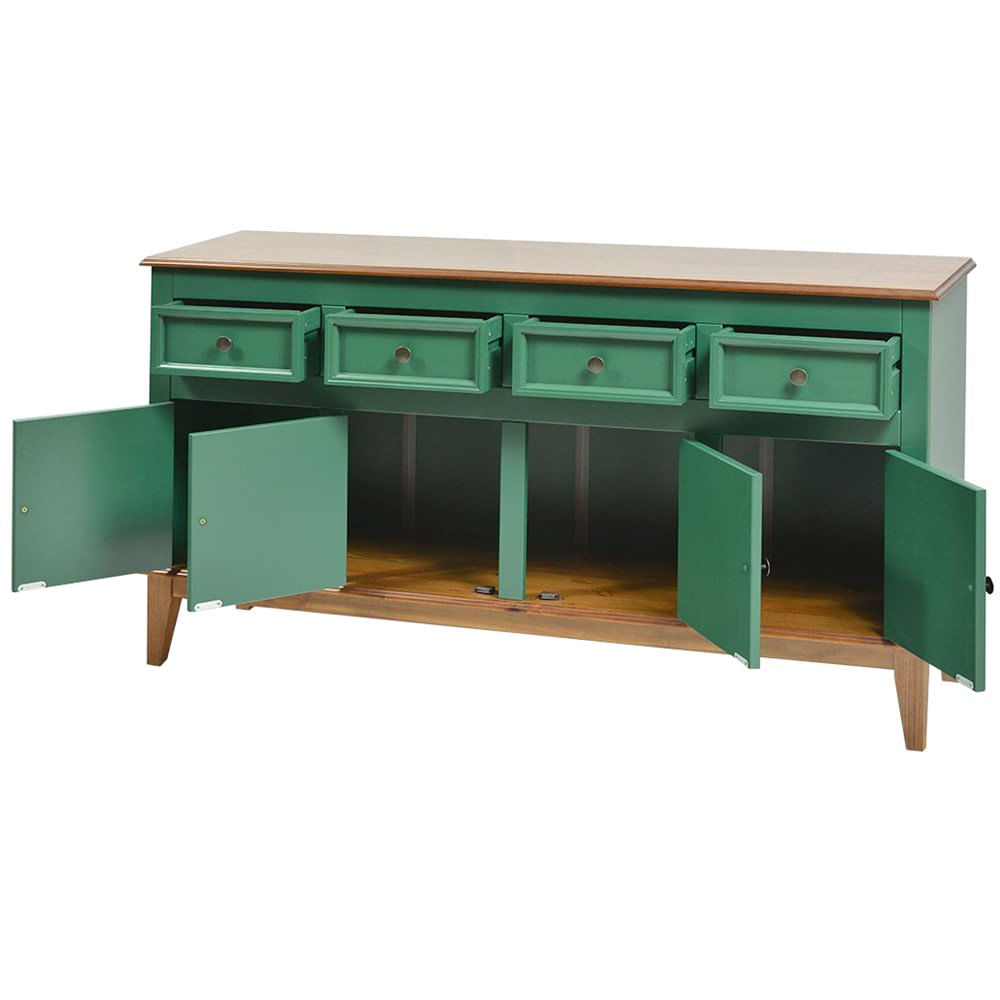 Buffet-Antoine-4-Portas-e-4-Gavetas-cor-Verde-com-Amendoa-149-cm---62689