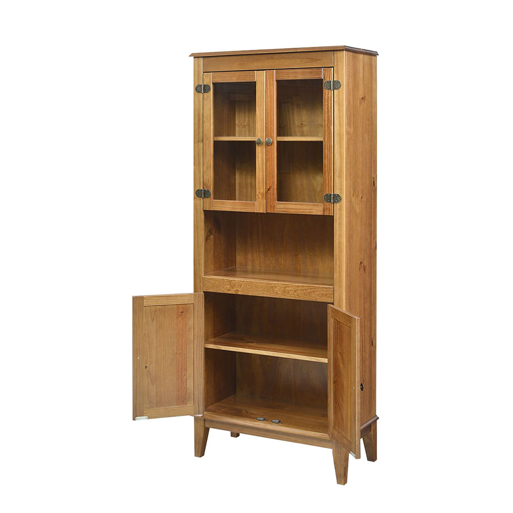Cristaleira-Malu-4-Portas-cor-Amendoa-180-cm---62799