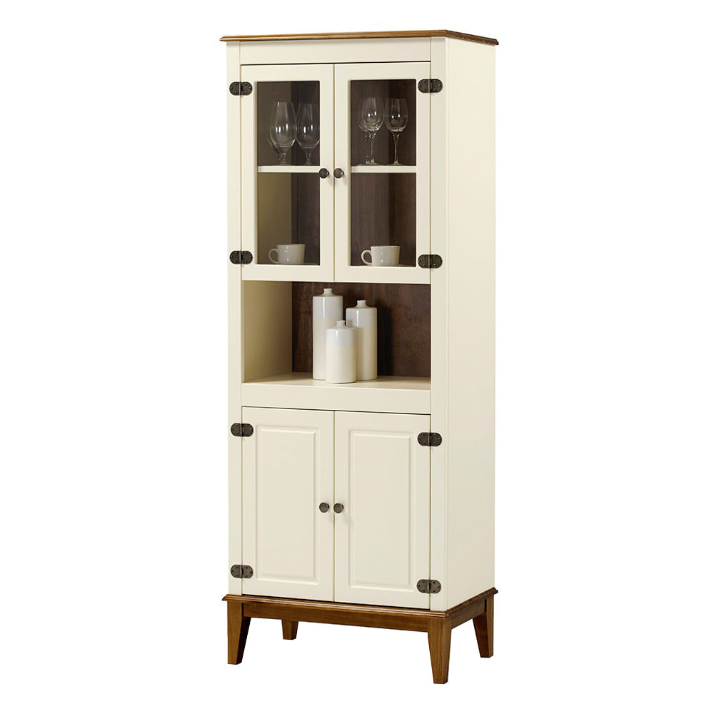 Cristaleira-Malu-4-Portas-cor-Off-White-com-Amendoa-180-cm---62825