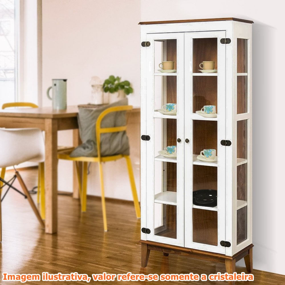 Cristaleira-Bia-2-Portas-cor-Branco-com-Amendoa-180-cm---62924