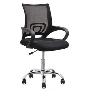 Cadeira Office Lima Preta Base Cromada 98cm - 62968