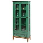 CristaleiraBia2Portase1GavetascorVerdecomAmendoa180cm59026