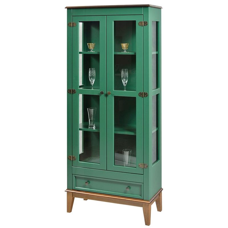 CristaleiraBia2Portase1GavetascorVerdecomAmendoa180cm59026