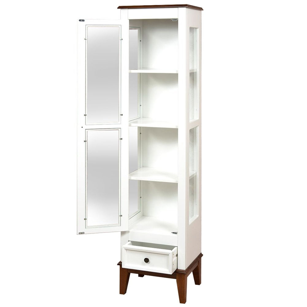 Cristaleira-Remy-1-Porta-e-1-Gaveta-cor-Branco-com-Amendoa-180-cm---58758
