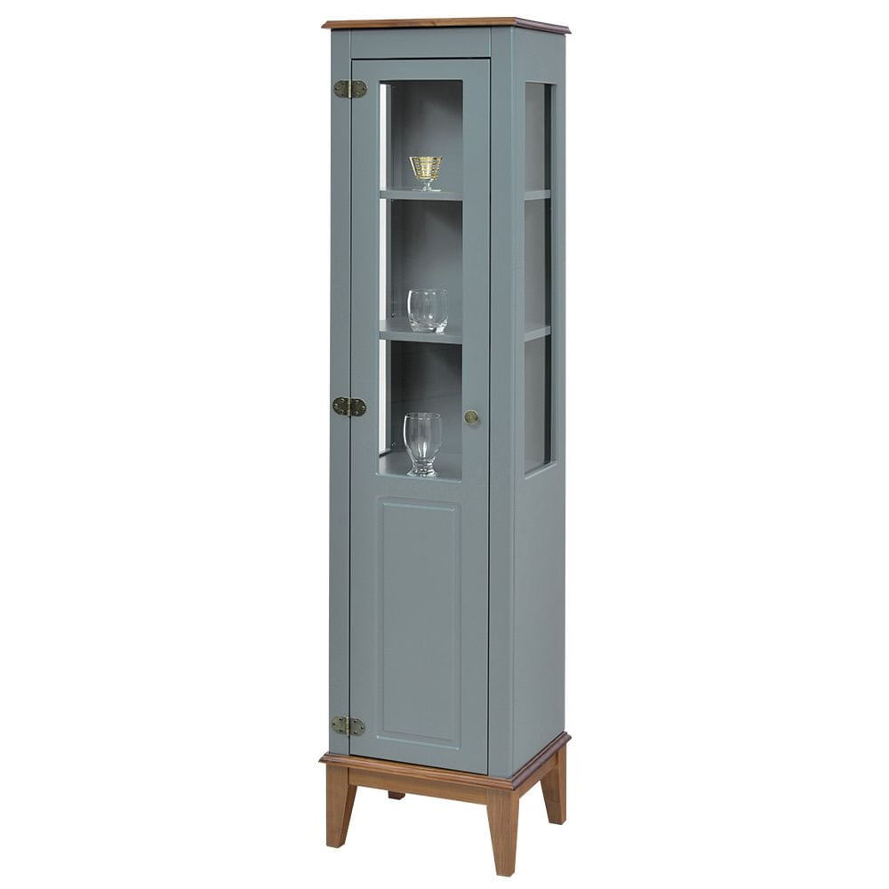 Cristaleira-Laura-1-Porta-cor-Cinza-com-Amendoa-180-cm---63427