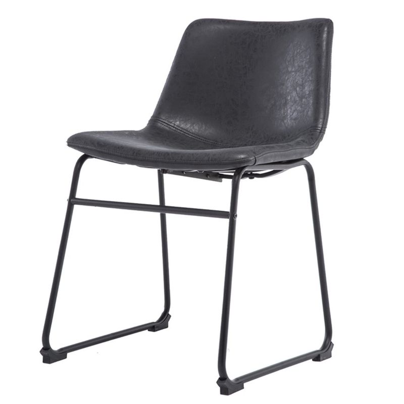 CadeiraTurtleAssentoCourinoPretocomBaseAcoPreto50877