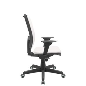 Cadeira Office Brizza Soft Vinil Branco Autocompensador Base Standard 120cm - 63901