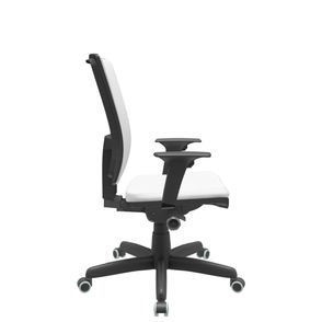 Cadeira Office Brizza Soft Aero Branco Autocompensador Base Standard 120cm - 63900