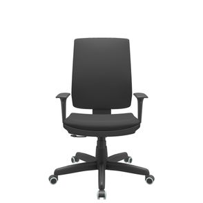 Cadeira Office Brizza Soft Aero Preto RelaxPlax Base Standard 120cm - 63910