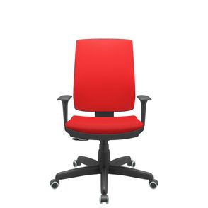 Cadeira Office Brizza Soft Aero Vermelho RelaxPlax Base Standard 120cm - 63912