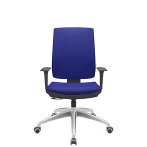 Cadeira Office Brizza Soft Aero Azul RelaxPlax Base Aluminio 120cm - 63918