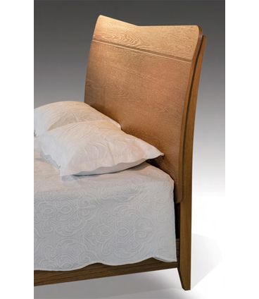 Cama de Casal Florenca cor Carvalho Amendoa 150 cm - 50832