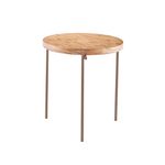 MesaApoioRennesTampoCinamomoNaturalcomPesChocolate51cm51297