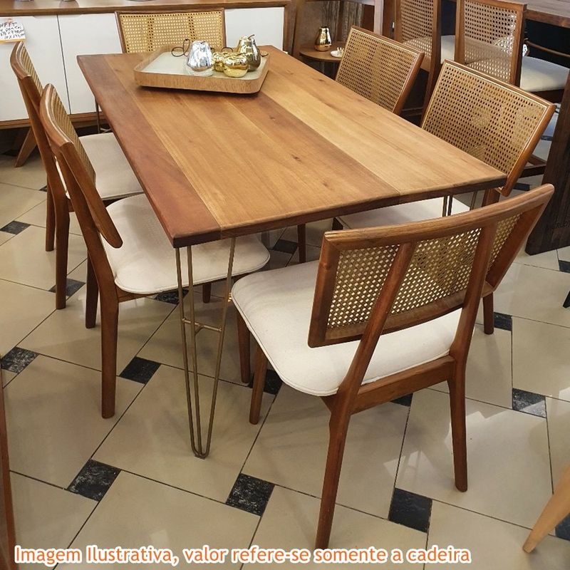 CadeiraSunSextavadacomAssentoBrancoeBaseChampanhe59287