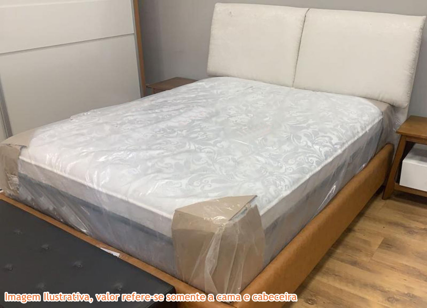 Conjunto-Cama-e-Cabeceira-Maxspring-Casal-cor-Caramelo-e-Bege-158-cm---64004