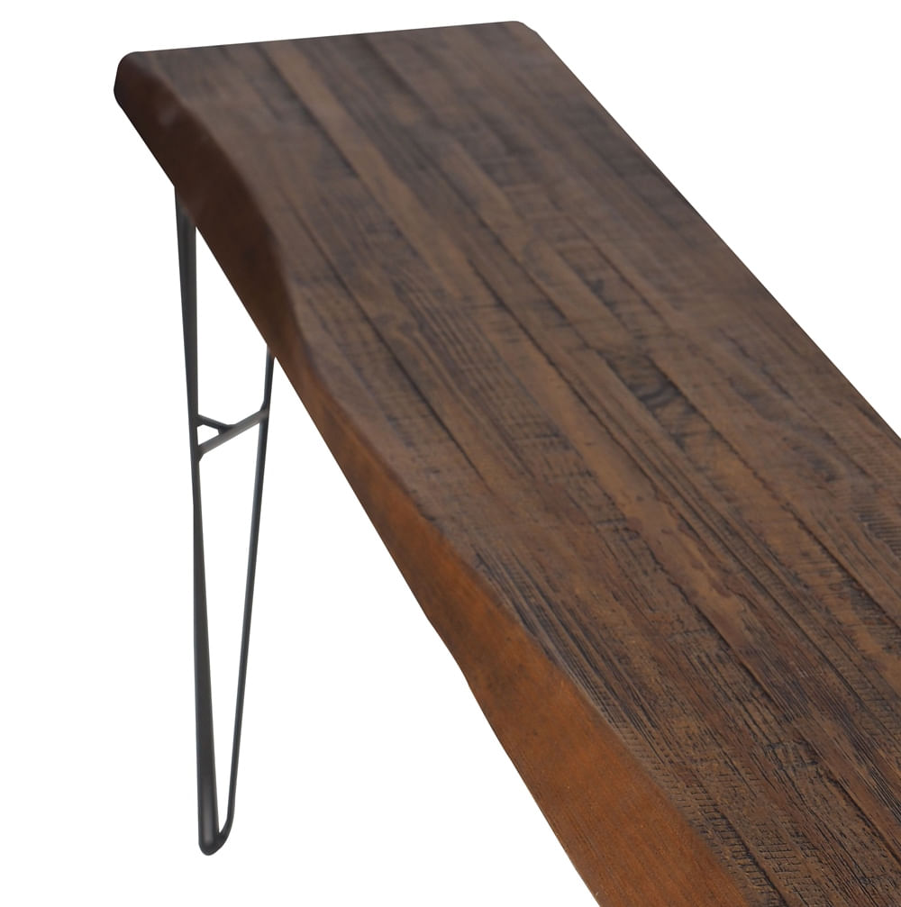 Banco-Bronx-Live-Edge-Rustic-Brown-com-Base-Grafite-190cm---54186