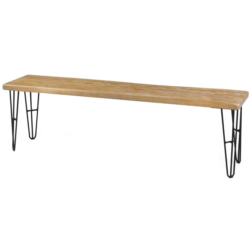 Banco-Bronx-Live-Edge-Driftwood-com-Base-Grafite-190cm---64066