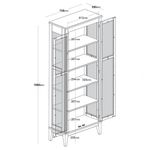 CristaleiraBia2PortascorVerdecomFundoAmendoa180cm
