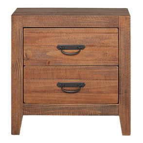 Mesa de Cabeceira Lino Rustic Brown 61cm - 58097